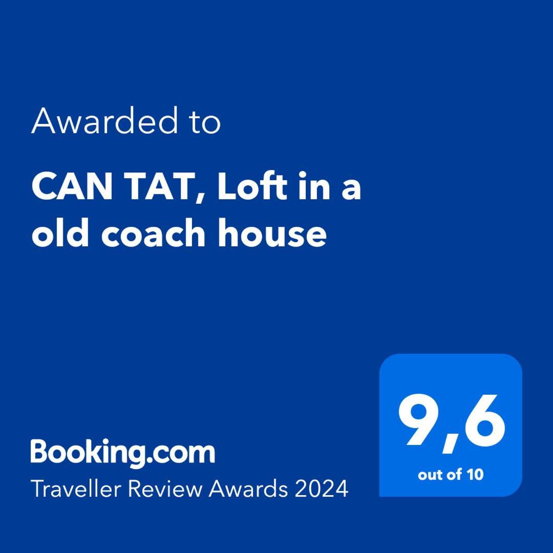 Can Tat, Loft In A Old Coach House Sant Jordi Desvalls Kültér fotó